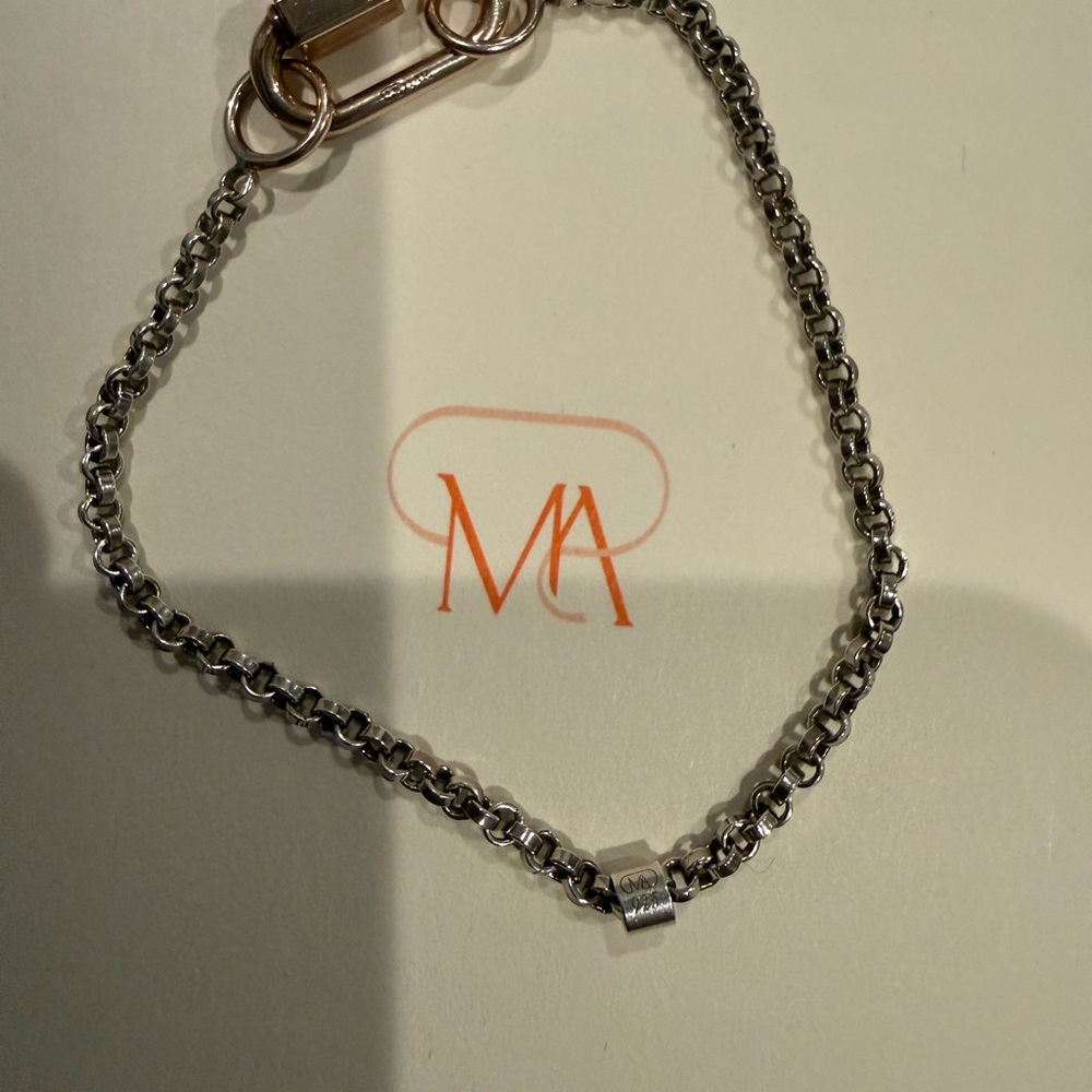 Silver-Tone Chain Bracelet - Silver - Picture 3 of 7
